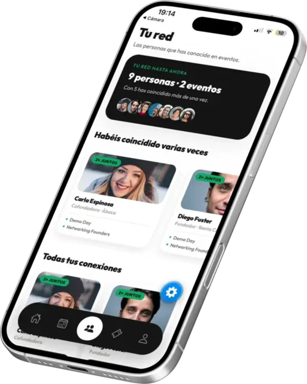 La app de ivente: tu red de contactos de eventos